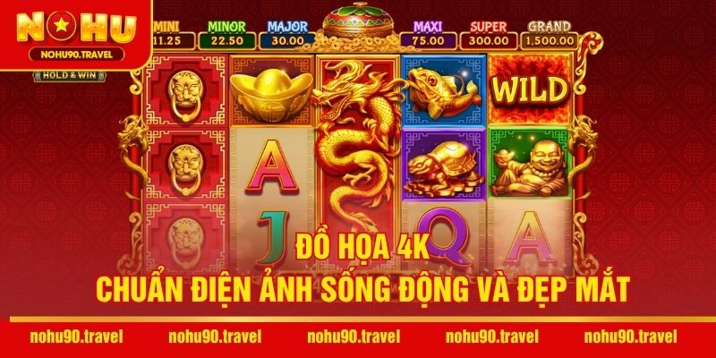 Đồ họa 4K chuẩn điện ảnh sống động và đẹp mắt